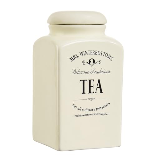BUTLERS (2 Stück Keramikdose - MRS. WINTERBOTTOM'S - Vorratsbehälter für Mehl, Zucker & Kaffee | Klassisches Design BUTLERS (2 Stück Keramikdose - MRS. WINTERBOTTOM'S - Vorratsbehälter für Mehl, Zucker & Kaffee | Klassisches Design von BUTLERS
