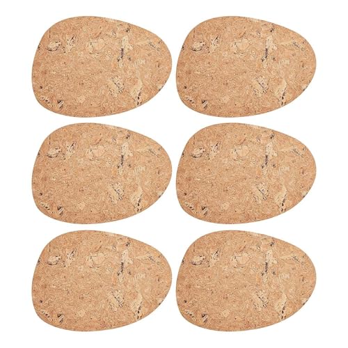 BUTLERS 6er Set Platzset 40x 30cm aus Kork doppelseitig -Porto- abwaschbares Tischset für den gedeckten Tisch | Platzdeckchen schmutzabweisende Tischmatte von BUTLERS