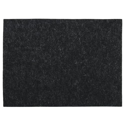 BUTLERS 6er Set Platztset 45 x 33cm Filz-Optik doppelseitig -FELTO- abwaschbares Tischset für den gedeckten Tisch | Platzdeckchen schmutzabweisende Tischmatte von BUTLERS