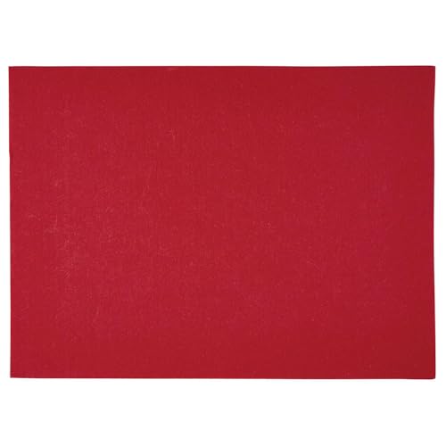 BUTLERS 6er Set Platztset 45 x 33cm Filz-Optik doppelseitig -FELTO- abwaschbares Tischset für den gedeckten Tisch | Platzdeckchen schmutzabweisende Tischmatte von BUTLERS