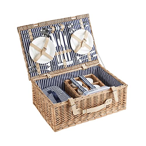 BUTLERS A DAY IN THE PARK Picknickkorb für 4 Personen B 55 x T 37cm von BUTLERS