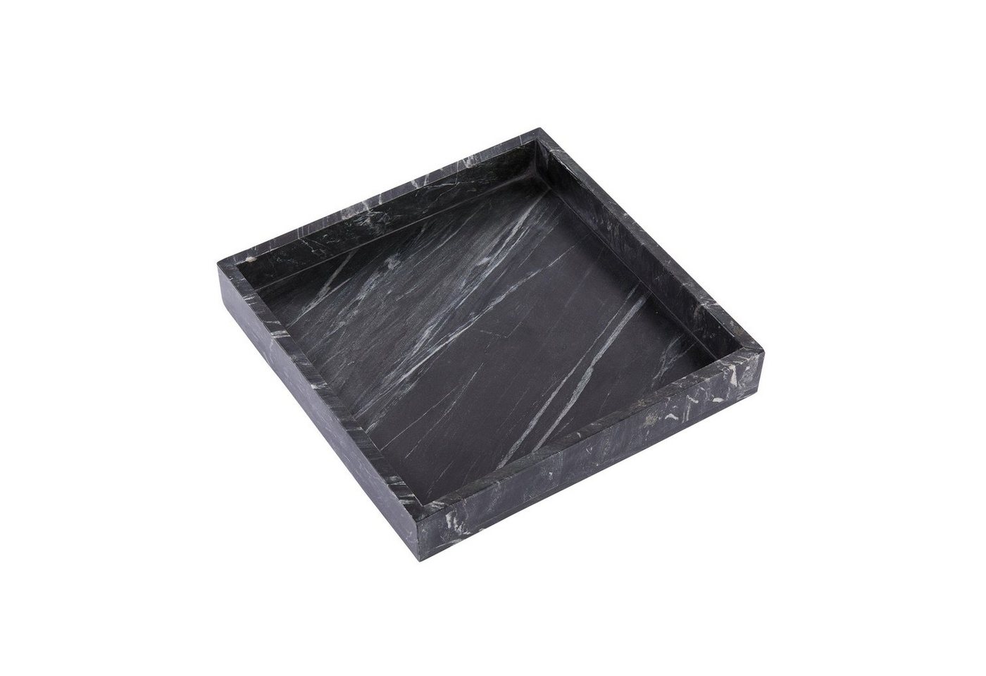 BUTLERS Dekotablett MARBLE Marmor-Tablett L 30 x B 30cm von BUTLERS