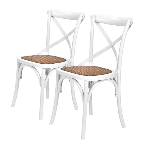 BUTLERS Esszimmerstuhl 2er-Set Cross Country Holzstuhl mit Rattansitz im französischen Bistrostil | Ulmenholz belastbar bis 150 kg | Landhausstil für Küche Esszimmer Wohnzimmer BUTLERS Esszimmerstuhl 2er-Set Cross Country Holzstuhl mit Rattansitz im französischen Bistrostil | Ulmenholz belastbar bis 150 kg | Landhausstil für Küche Esszimmer Wohnzimmer von BUTLERS