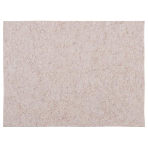 BUTLERS 6er Set Platztset 45 x 33cm Filz-Optik doppelseitig -FELTO- abwaschbares Tischset für den gedeckten Tisch | Platzdeckchen schmutzabweisende Tischmatte von BUTLERS