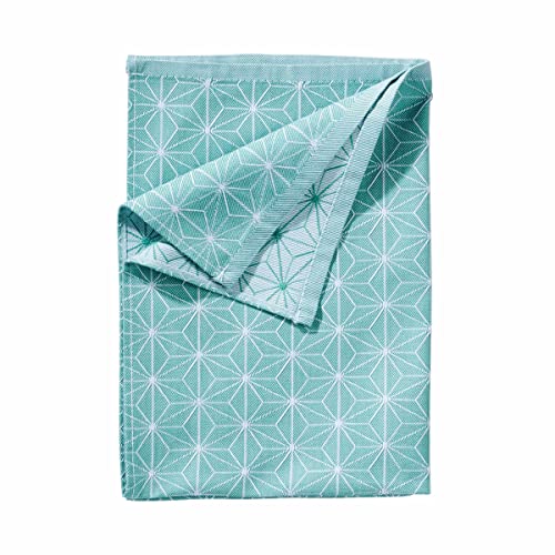 BUTLERS Fjord 3er Set Geschirrtuch 50x70 in Rosa mit Muster - Sp?ltuch 100% Baumwolle - K?chenhandtuch, Geschirrhandtuch von BUTLERS