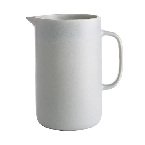 BUTLERS Krug 1l Steinzeug -CASA NOVA- ideal als Teekanne Wasserkaraffe Saftkrug Milchkanne | Geschirr in modernem, minimalistischem Design | Spülmaschinen- und mikrowellenfest von BUTLERS