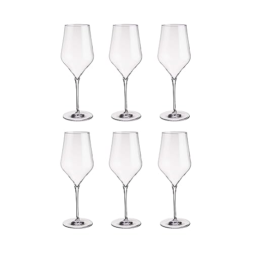 BUTLERS Wine Glass, Set 6x Rotweingläser 680ml aus Glas -NOBLES- ideal als Weißweingläser, Aperitif Gläser von BUTLERS