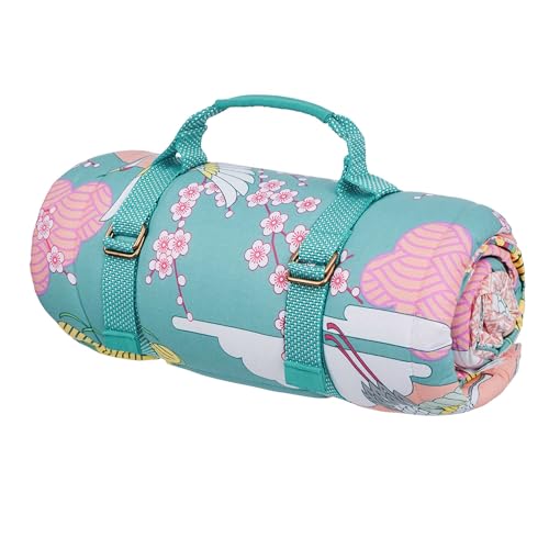 BUTLERS Picknickdecke 180x140cm Outdoor Stranddecke -Picnic Deluxe- waschbare weiche Campingdecke mit wasserdichter Rückseite und Tragegurt | ideal für Park, Garten oder als Krabbeldecke von BUTLERS