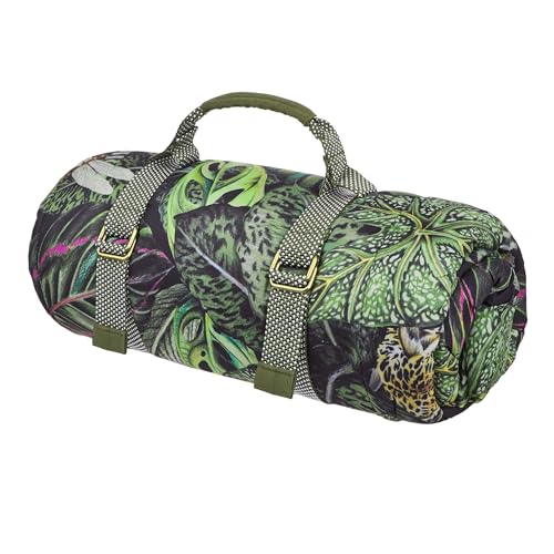 BUTLERS Picknickdecke 180x140cm Outdoor Stranddecke -Picnic Deluxe- waschbare weiche Campingdecke mit wasserdichter Rückseite und Tragegurt | ideal für Park, Garten oder als Krabbeldecke von BUTLERS