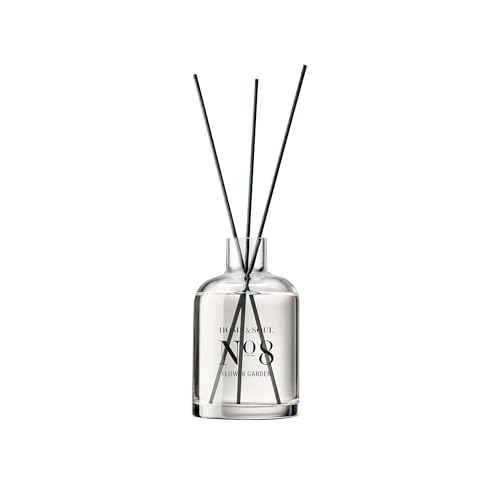 BUTLERS Raumduft Stäbchen Home & Soul No 8 -Flower Garden- 110ml | Rattan Duftstäbchen mit ätherischen Ölen | angenehmer Raumerfrischer für Badezimmer Regal Dekoration BUTLERS Raumduft Stäbchen Home & Soul No 8 -Flower Garden- 110ml | Rattan Duftstäbchen mit ätherischen Ölen | angenehmer Raumerfrischer für Badezimmer Regal Dekoration von BUTLERS