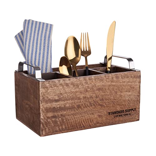 BUTLERS STANDARD SUPPLY Besteckträger L 24 x B 14cm BUTLERS STANDARD SUPPLY Besteckträger L 24 x B 14cm von BUTLERS