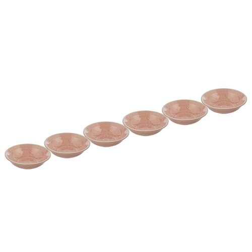 BUTLERS Schalen 200ml 6er Set Suppenteller SUMATRA Steinzeug Geschirr Suppenschüssel | Müslischale | Exotisch & gemustert | Mikrowellen- & spülmaschinenfest von BUTLERS