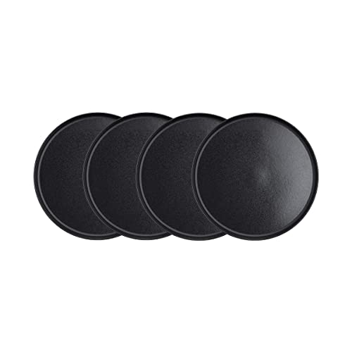 BUTLERS Set 4x Speiseteller Ø27cm Steinzeug -CASA NOVA- Flachteller Essteller in modernem, minimalistischem Design | Geschirr & Tellerset | Spülmaschinen- und mikrowellenfest von BUTLERS