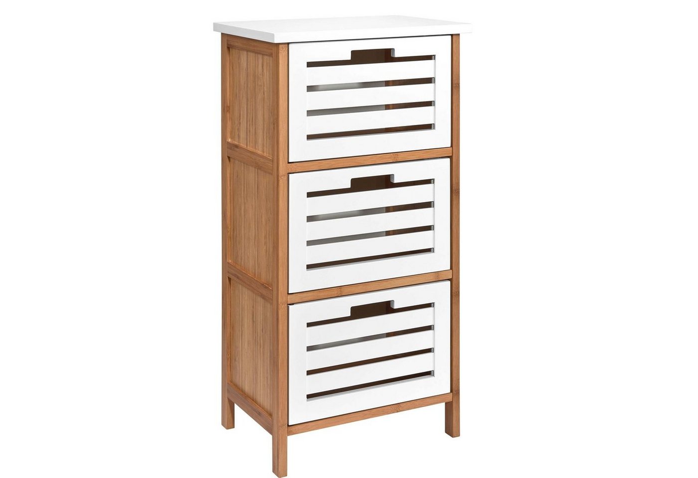 BUTLERS Standregal WHITE SANDS Regal-Schrank mit Türen von BUTLERS