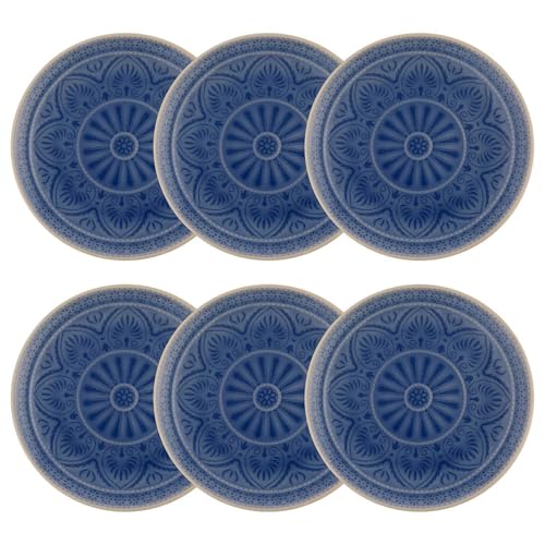BUTLERS Teller Ø21cm 6er Teller Set SUMATRA Steinzeug Geschirr | Kuchenteller Frühstücksteller Speiseteller Essteller | Exotisch & gemustert | Mikrowellen- & spülmaschinenfest BUTLERS Teller Ø21cm 6er Teller Set SUMATRA Steinzeug Geschirr | Kuchenteller Frühstücksteller Speiseteller Essteller | Exotisch & gemustert | Mikrowellen- & spülmaschinenfest von BUTLERS