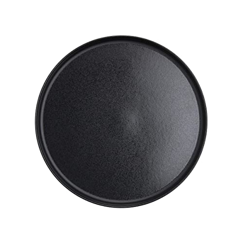BUTLERS Speiseteller Ø27cm Steinzeug -CASA NOVA- Flachteller Essteller in modernem, minimalistischem Design | Geschirr Unikat mit Glasuroberfläche | Spülmaschinen- und mikrowellenfest von BUTLERS