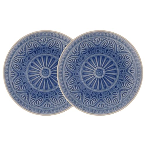 BUTLERS Teller Ø31cm 2er Teller Set SUMATRA Steinzeug Geschirr | Speiseteller Dinnerteller Essteller Deko-Teller | Exotisch & gemustert | Mikrowellen- & spülmaschinenfest BUTLERS Teller Ø31cm 2er Teller Set SUMATRA Steinzeug Geschirr | Speiseteller Dinnerteller Essteller Deko-Teller | Exotisch & gemustert | Mikrowellen- & spülmaschinenfest von BUTLERS