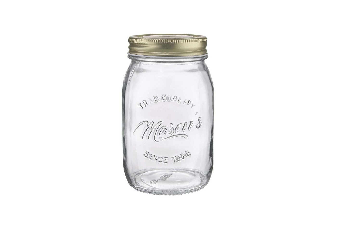 BUTLERS Vorratsglas MASON'S Aufbewahrungsglas 550ml, Glas, Blech von BUTLERS