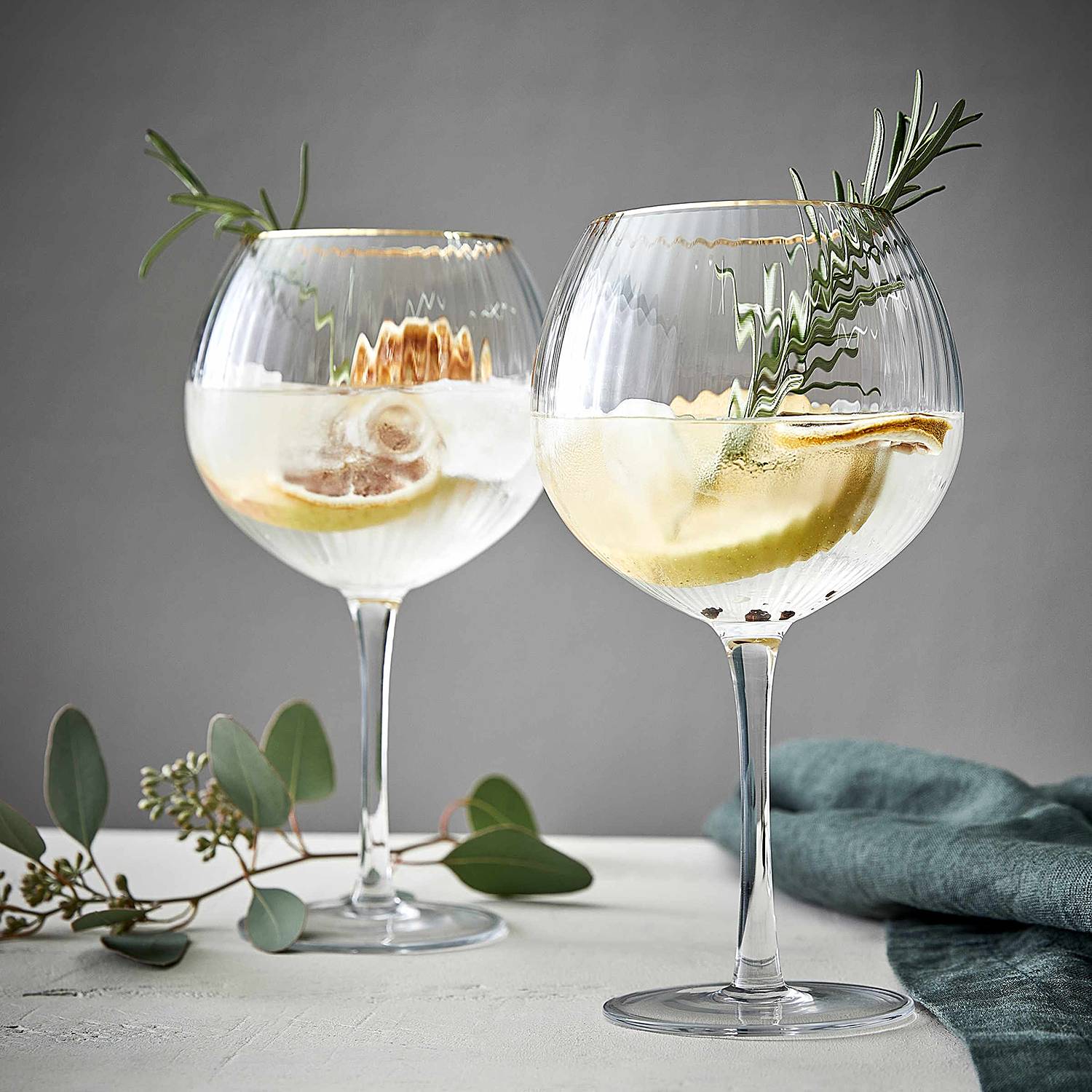 Gin-Glasset GOLDEN TWENTIES 4-teilig von BUTLERS