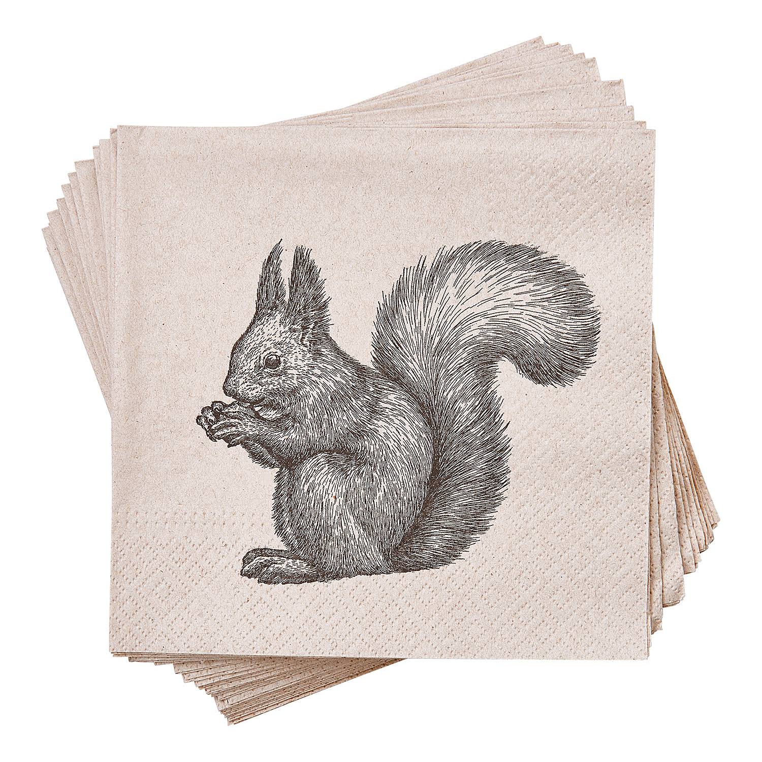 Papierservietten APRÈS Eichhörnchen von BUTLERS