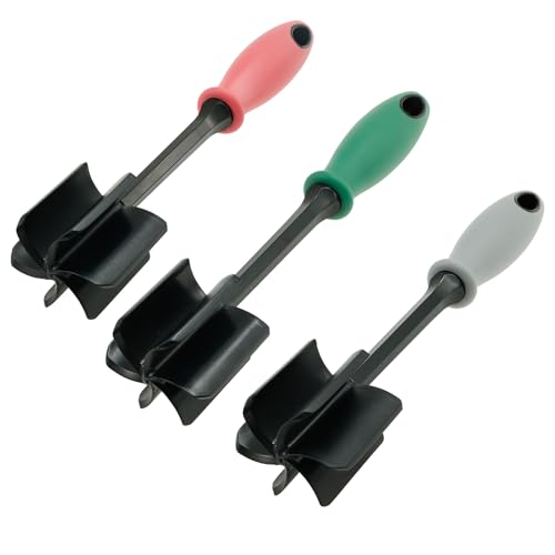 3 stück Fleischhacker Hitzebeständiges Rinderhackfleisch Masher Multifunktionales Rinderhackfleisch Hackschrank Werkzeug zum Hacken von Fleischkartoffel von BUTORY