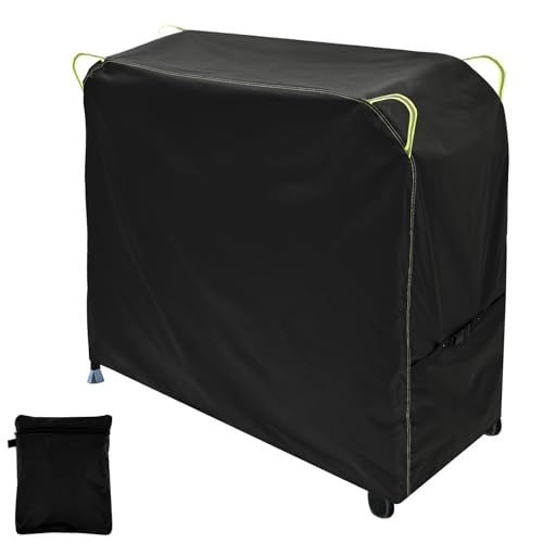 Grill Abdeckhaube Wetterfest Grillabdeckung Wetterfest 420D Oxford-Stoff Gasgrill Abdeckung UV-Beständiges Reißfest Grill Universelle 145x 61 x 117cm von BUTORY