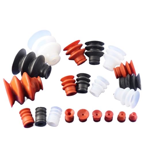 1 Stück SATR Pneumatisches Manipulatorzubehör Dreischichtige Silikon-Saugdüse SR-20 SR-25-3 Vakuum-Saugnapf for Injektion(SR25White,Three-layer) von BUTPDYPEP