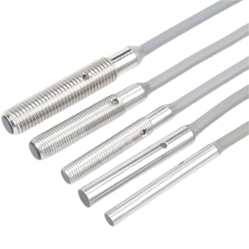 1 Stück Sensor M6 Mikro-Näherungsschalter, dreiadriger NPN, normalerweise offener 12V24V PNP-Sensor, Metallerkennung(M6 NPN NC 1.2mm) von BUTPDYPEP