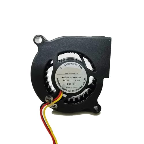 1 Stücke 5020 Gebläse DC5V Kreiselturbinenlüfter 50mm 5CM 2 Pin 3pin Kühlung Kühler(3 wires) von BUTPDYPEP