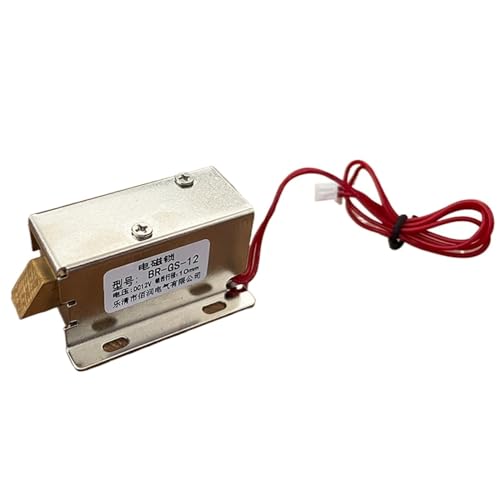 12V 24v Elektroschloss Elektromagnetische Magnet Intelligente Auto Lock Elektrische Steuerung Tür Schrank Schublade Schloss for Home DIY(24V) von BUTPDYPEP