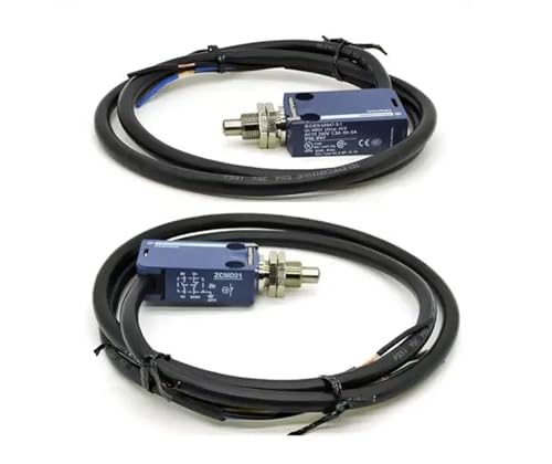 1PCS Endschalter ZCMD21 Direct Action Metallrolle, 1 Meter Kabel, ein offenes und ein geschlossenes XCMD21F0L1 (ZCMD21+ZCEF0) von BUTPDYPEP