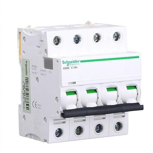 BUTPDYPEP Mini-Elektroschalter iC65N 4p C Typ 1A 2A 4A 6A 10A 16A 20A 25A 32A 40A 50A 63A Automatischer Schalter MCB (6A) von BUTPDYPEP