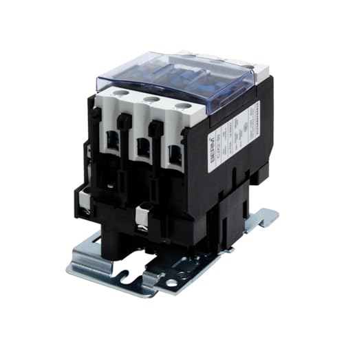 CJX2-5011 50A AC-Schütz NO NC Spulenspannungsschütz 24V 36V 110V 220V 380V Normal offen geschlossen Wechselstromschütz(AC 48V) von BUTPDYPEP