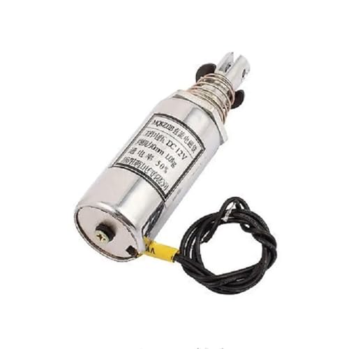 MQ8-Z12B DC 12V/DC24V 1kg Force Wired Plunger Spring Pull Type Solenoid Electromagnet(DC24V) von BUTPDYPEP