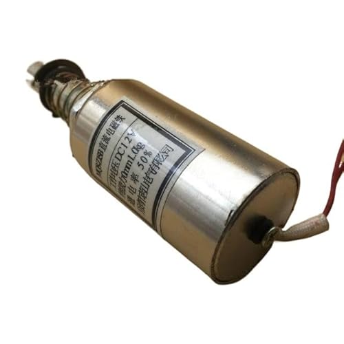 MQ8-Z15B DC 12 V/24 V Zugtyp Linearbewegung Rohrsolenoid-Elektromagnet 1 kg Kraft(DC12V) von BUTPDYPEP