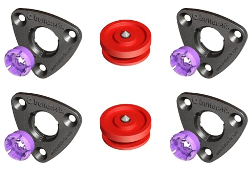 4 x Knopffix-Halterung Typ 3 + 2 Markierungswerkzeuge 4 x Knopffix-Halterung Typ 3 + 2 Markierungswerkzeuge von BUTTONFIX