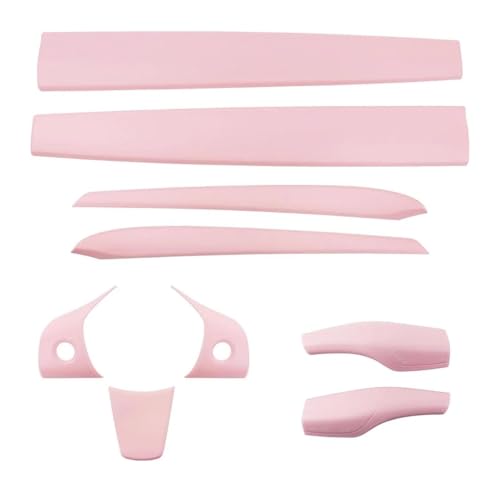 BUTUFYTR Dekor Aufkleber Für Modell 3 Y Auto Rad Whift Schutz Abdeckung Schaltknauf Tür Seite Innen(9 pcs) von BUTUFYTR