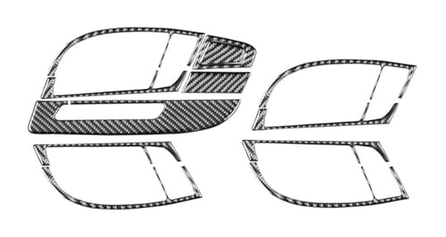 BUTUFYTR Dekor Aufkleber Für Q7 2007-2015 Türgriff Dekorative Aufkleber Abdeckung Trim Rahmen Schutz(LHD) von BUTUFYTR