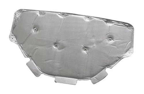 Motorhitzeschutzes Lärmdämmung Für 3er G20 G28 325li 2020-2021 Auto Front Motorhaube Isolierung Baumwolle Schalldichte Matte(Silber) von BUTUFYTR