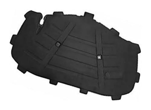 Motorhitzeschutzes Lärmdämmung Für A3 8V 2014-2020 A3 8Y 2021-2024 Auto Haube Motor Sound Wärme Isolierung Baumwolle Pad(BLACK A3 8v 2014-2020) von BUTUFYTR