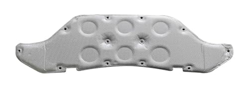 Motorhitzeschutzes Lärmdämmung Für GLA H247 2020 Sound Wärme Matte Schaum Schallschutz Baumwolle Mit Schnalle(Silber) von BUTUFYTR