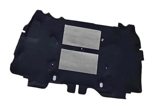 Motorhitzeschutzes Lärmdämmung Für J&eep Für Wrangler JK 2007-2018 J8 Auto Front Wärmedämmung Baumwolle Motor Hitzeschild(BLACK Style 3) von BUTUFYTR