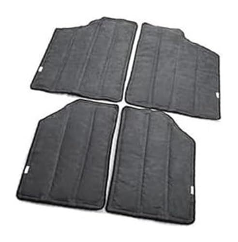 Motorhitzeschutzes Lärmdämmung Für J&eep Für Wrangler JK 2012-2017 Autodach Wärmedämmung Baumwolle Sound Pad Innen Kit(Black 2 Door Roof Grey) von BUTUFYTR