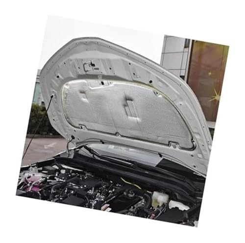 Motorhitzeschutzes Lärmdämmung Für T&oyota Für Corolla 2019 2020 2021 2022 E210 Front Motor Ton Wärme Isolierung Baumwolle(Silber) von BUTUFYTR