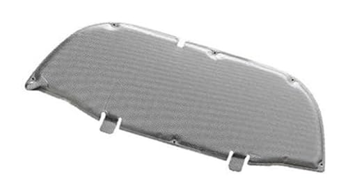 Motorhitzeschutzes Lärmdämmung Für T&oyota Für Corolla Für Cross XG10 2022 2023 Front Motorhaube Sound Wärmedämmung Matte Baumwolle(BLACK Style a) von BUTUFYTR