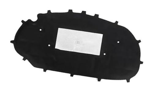 Motorhitzeschutzes Lärmdämmung Für VW Für G&olf 6 GTI Front Hood Motor Baumwolle Schalldichte Abdeckung Thermische Wärmedämmung Pad(Schwarz) von BUTUFYTR