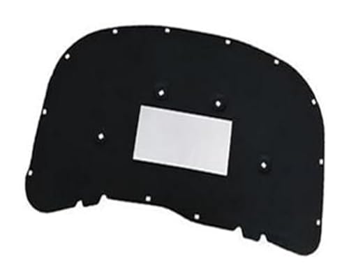 Motorhitzeschutzes Lärmdämmung Für VW Für Lavida 2017 2018 2019 2020 Wärmedämmung Baumwolle Sound Abdeckung Schalldichte Pad(Black Style 1) von BUTUFYTR