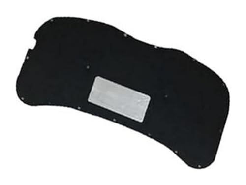 Motorhitzeschutzes Lärmdämmung Für VW Für POLO 6R 2002-2016 Auto Haube Motor Wärme Isolierung Pad Baumwolle(BLACK 2002-2010) von BUTUFYTR