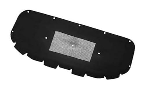Motorhitzeschutzes Lärmdämmung Für VW Für T&R&OC A11 D11 2017 ~ 2023 Auto Motorhaube Pad Wärme Schalldämmung Baumwolle Innenausstattung(Schwarz) von BUTUFYTR
