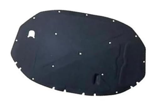 Motorhitzeschutzes Lärmdämmung Für VW Für p&assat Nms MK1 A32 A33 2012-2019 Front Hood Motor Schallschutzmatte(Schwarz) von BUTUFYTR